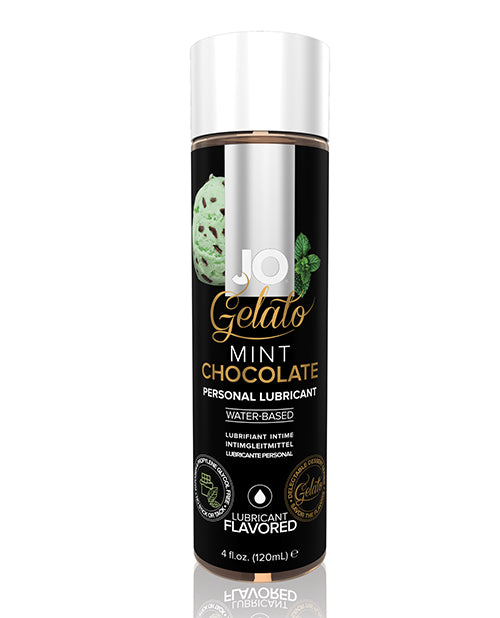 System JO 44022 Mint Chocolate Gelato Lubricant, 4 oz, Water-Based