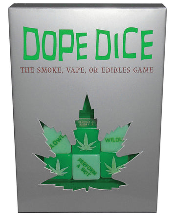Kheper Games BG.020 Dope Dice Game for Smoke, Vape, Edibles, Plastic Dice