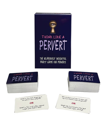 Kheper games BG.A05 Think Like A Pervert Party Game, 400 Questions