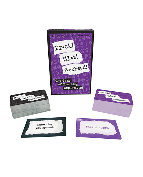 Kheper games BG.A33 Prck! Slt! Fckhead! Party Game, 200 Cards