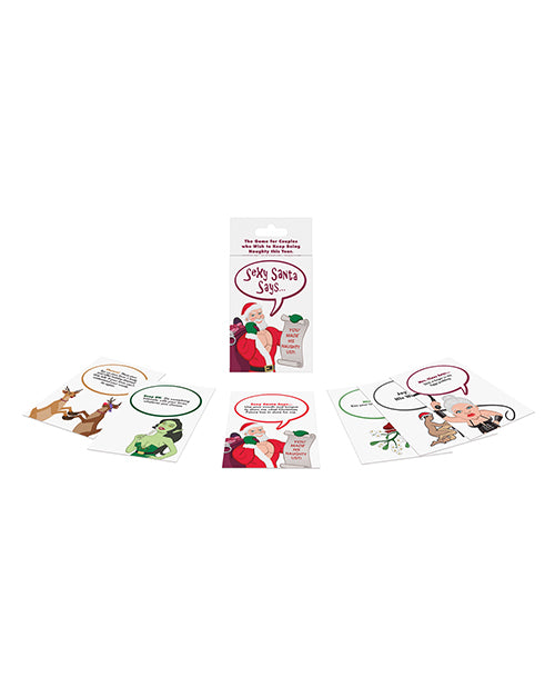 Kheper Games BG.C104 Sexy Santa Says Card Game, 3-20+ Players