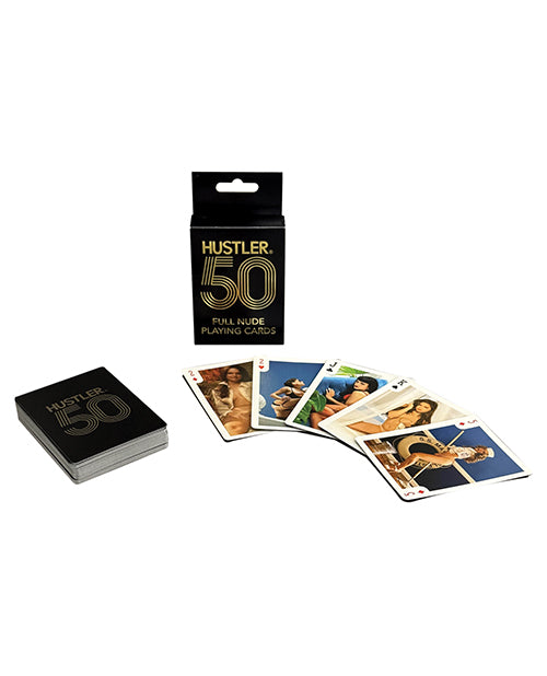 Kheper games BG.C33 Hustler 50 Full Nude Playing Cards, 50 Cards