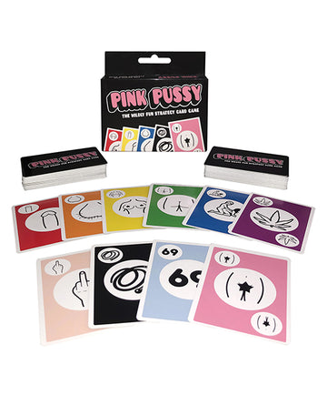 Kheper Games BG.C69 Pink Pussy Card Game, Assorted Colors