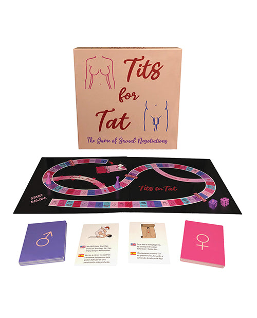 Kheper Games BG.R14 Tits For Tat Board Game, 15M+ Combinations