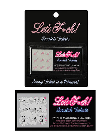 Kheper Games BG.R142 Sexy Position Scratch Tickets, 8 Tickets