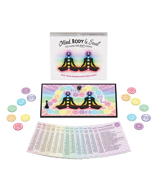 Kheper Games BG.R154 Mind, Body & Soul Card Game, 240 Questions