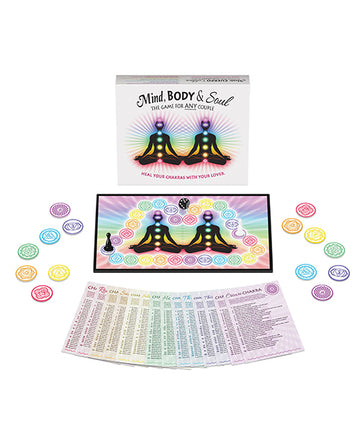 Kheper Games BG.R154 Mind, Body & Soul Card Game, 240 Questions