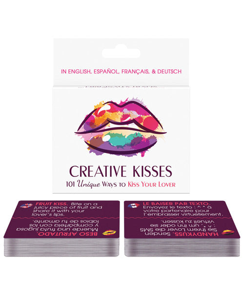 Kheper Games BG.R163 Creative Kisses Game, 101 Unique Kissing Ideas