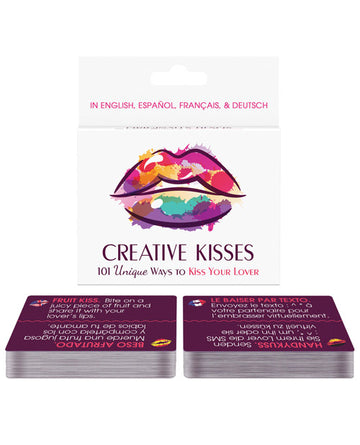 Kheper Games BG.R163 Creative Kisses Game, 101 Unique Kissing Ideas