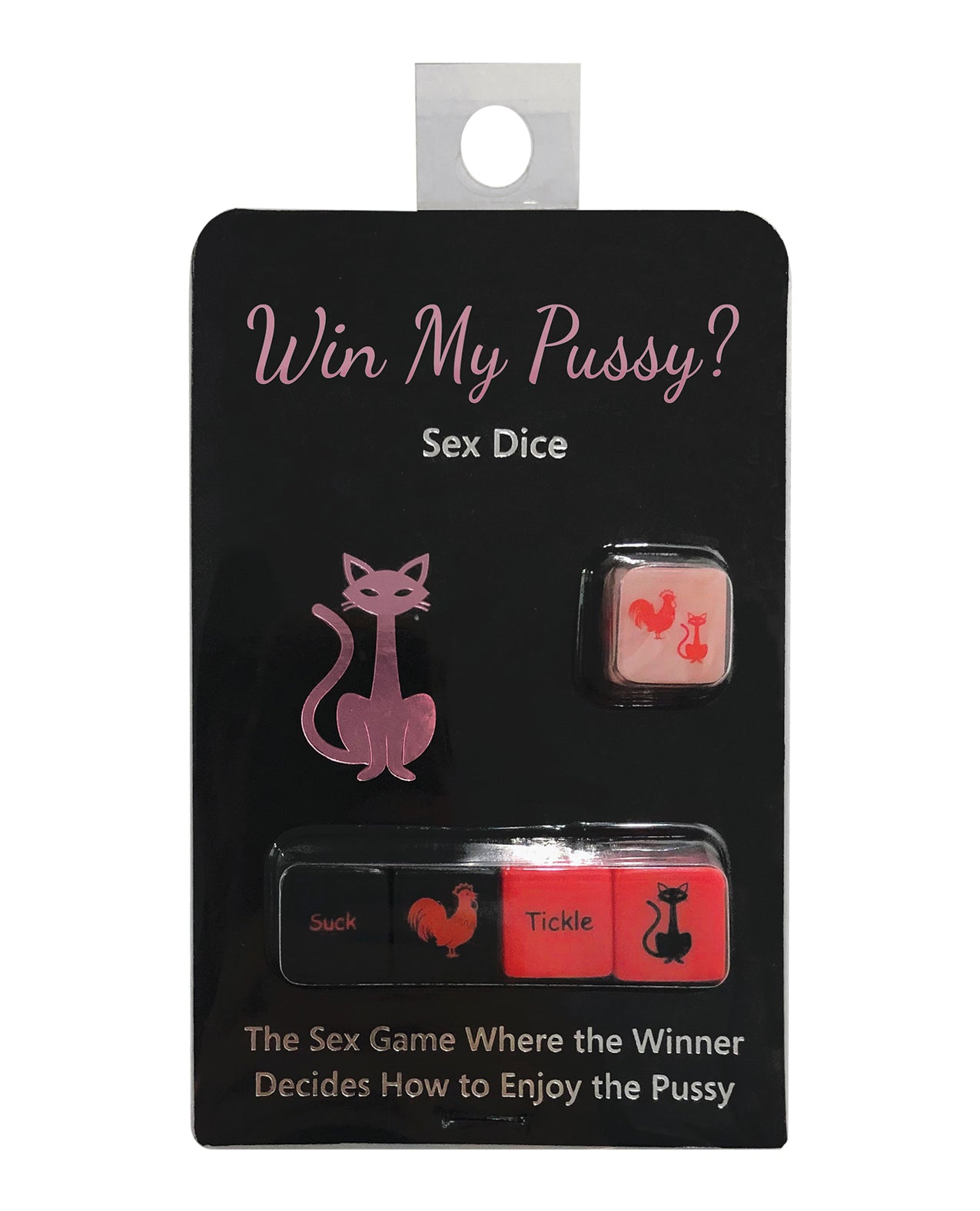 Kheper Games BG.R195 Win My Pussy Sex Dice, Foreplay, 5 Dice