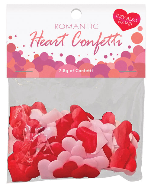 Kheper Games NV.C40 Romantic Heart Confetti, Assorted Colors, Polyester, 7.5g