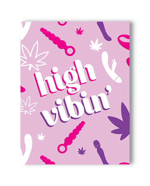 Kush Kards 4K-VIBIN High Vibin' Greeting Card