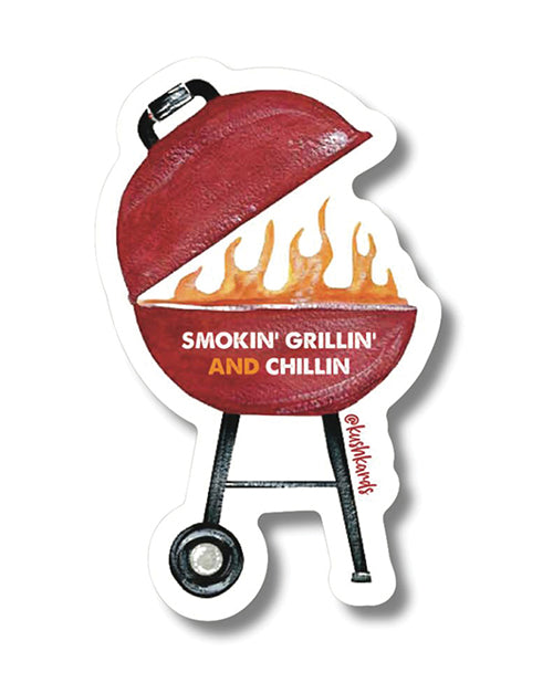 Kush Kards LLC Grillin Chillin Sticker Pack