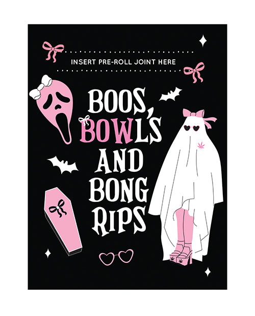 Kush Kards Halloween Boo's Greeting Card with Matchbook