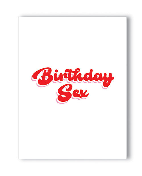 Kush Kards NK-BDAYSEX Birthday Sex Naughty Greeting Card, A2 4.25"x5.5"