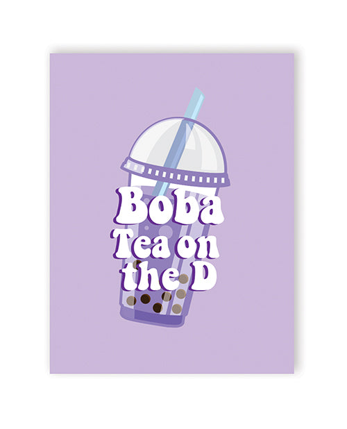 Kush Kards NK-BOBAD Boba D Greeting Card, A2 Size, 4.25" x 5.5"