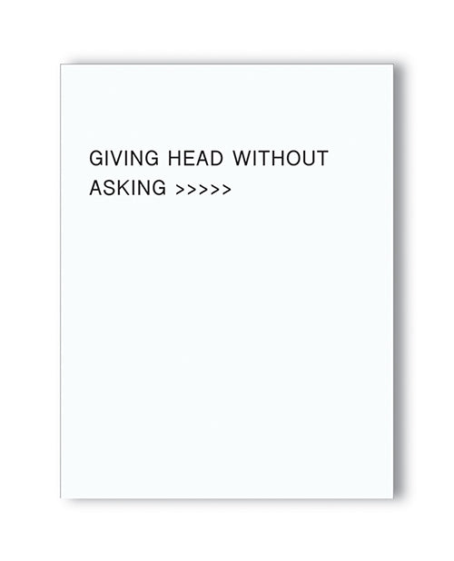 Kush Kards Giving Head Adult Greeting Card
