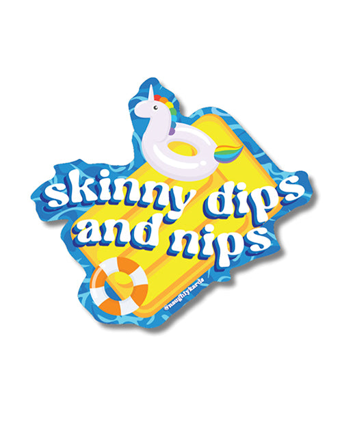 Kush Kards NS-DIPSANDNIPS Dips And Nips Sticker, Pack of 3