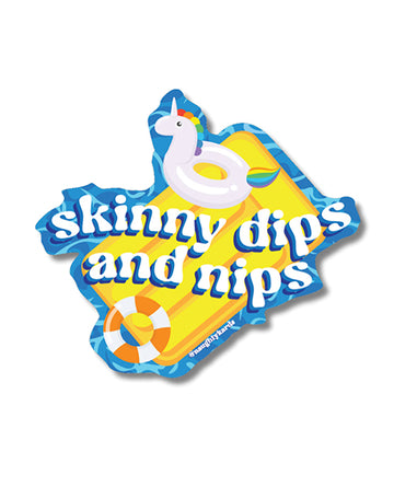 Kush Kards NS-DIPSANDNIPS Dips And Nips Sticker, Pack of 3