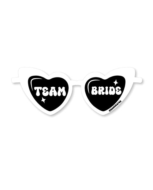 Kush Kards Team Bride Sticker, Pack of 3 – Durable Vinyl