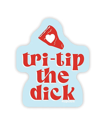 Kush Kards NS-TRITIP Tri-Trip Sticker, 3"x3", Pack of 3, Matte