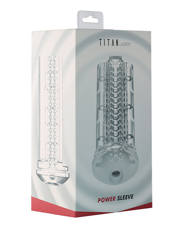 Kiiroo Power Sleeve for Titan, Clear