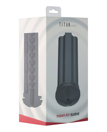 Kiiroo 11007 Tight Fit Sleeve, Black, Narrow Chamber