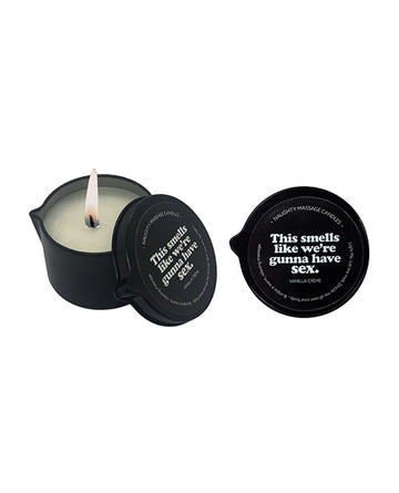 Kama Sutra 14331 Massage Candle, 2 oz Vanilla Creme w/Pour Spout