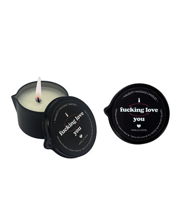 Kama Sutra 14332 Massage Candle, 2 oz Vanilla Creme