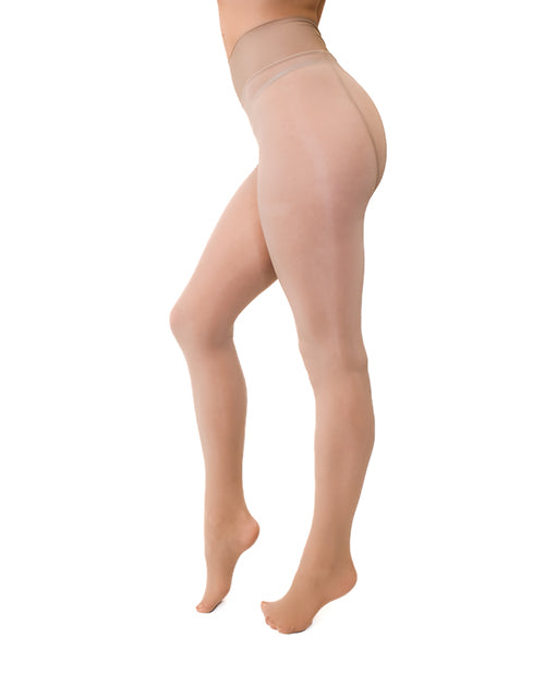 Kix'ies 700N-L/XL Strong & Silky Nude Tights, Nude L/XL