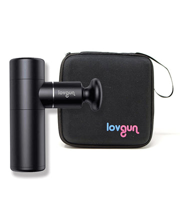 Lovgun LGPTM Therapy Massager Pocket, Thrusting, Vibrating, Black
