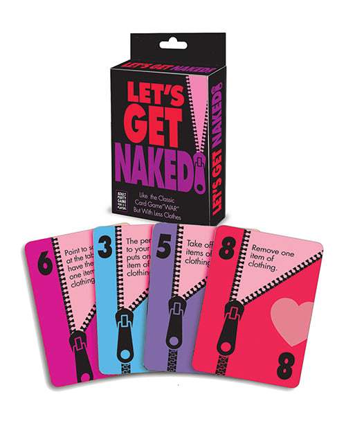 Little Genie and Candyprints BG.074 Let's Get Naked Stripping Card Game