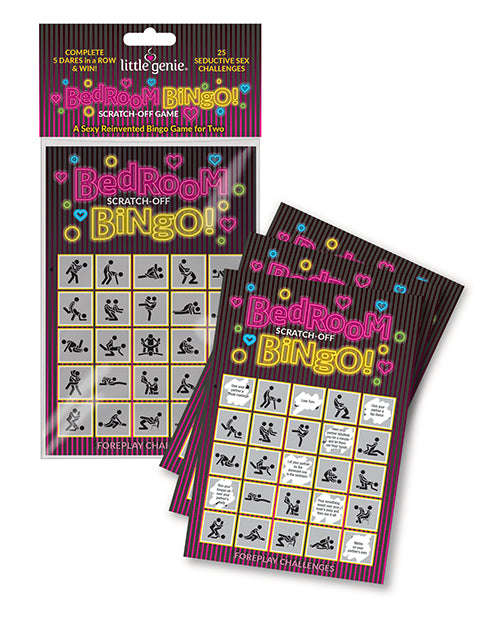 Little Genie BG.109 Bedroom Bingo Scratch-Off Game, Couples Activity