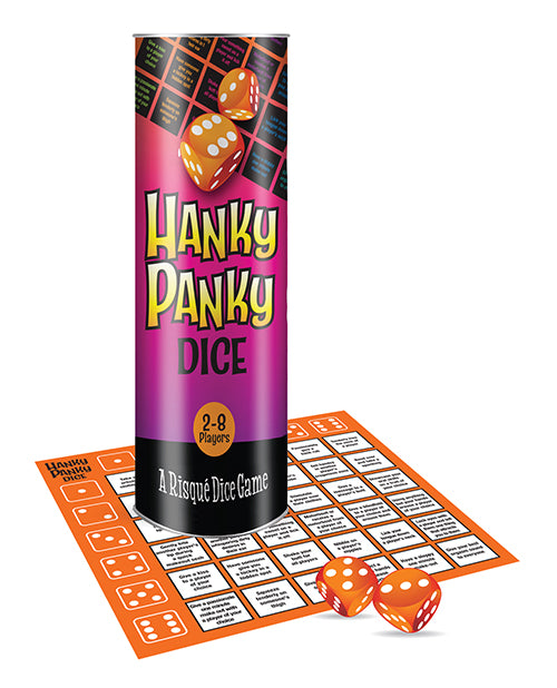 Little Genie Hanky Panky Dice Game with Grid, Dice, Markers