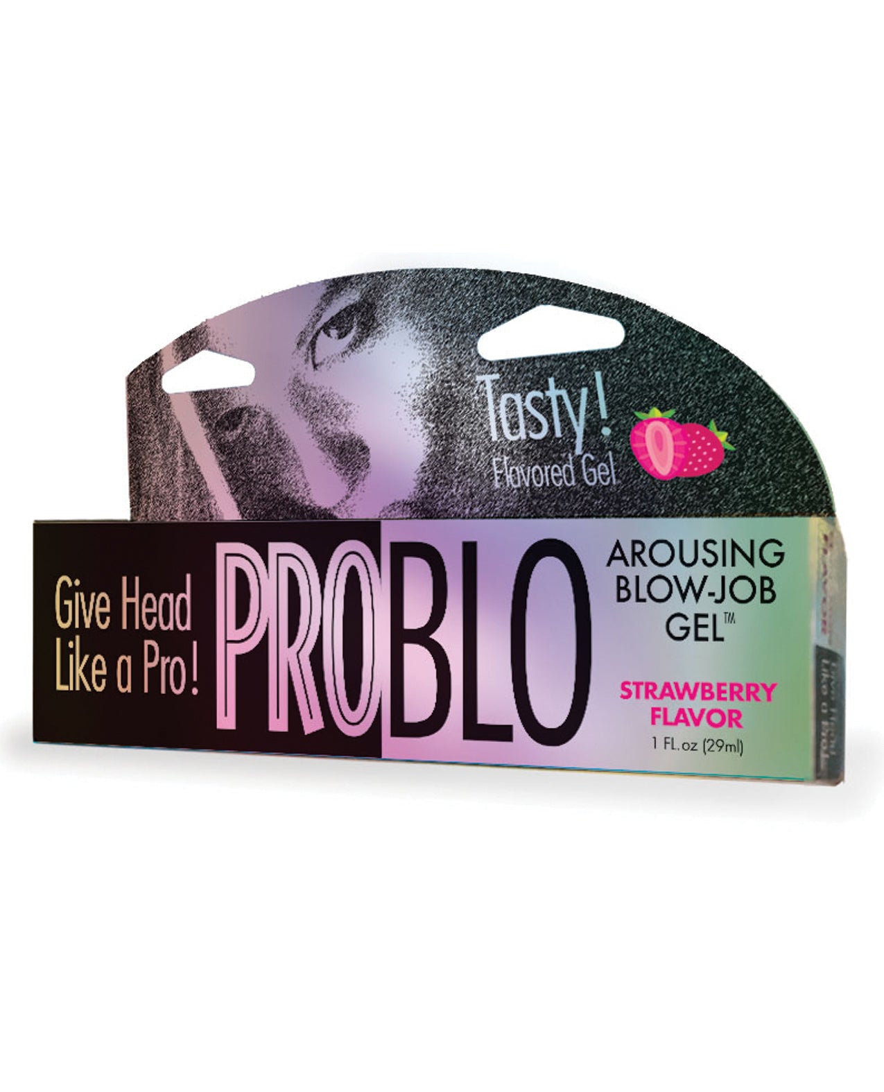 Little Genie and Candyprints BT.503 Pro Blo Oral Pleasure Gel, Strawberry, 1 oz