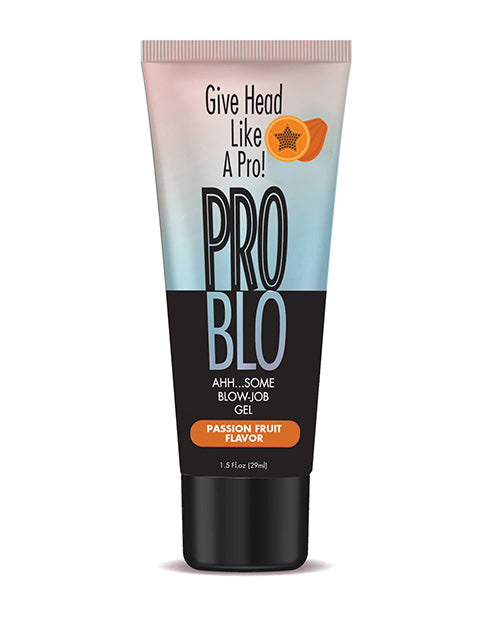 Little Genie and Candyprints BT.518 Pro Blo Oral Pleasure Gel - Passion Fruit