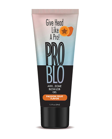 Little Genie and Candyprints BT.518 Pro Blo Oral Pleasure Gel - Passion Fruit