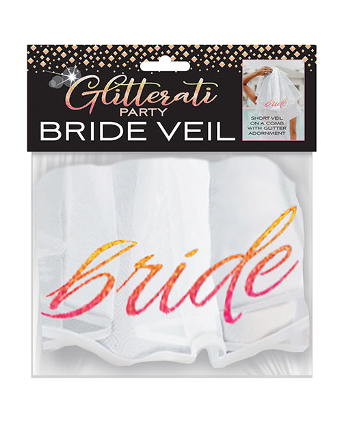 Little Genie and Candyprints CP.1088 Bride Veil, 22" Tulle