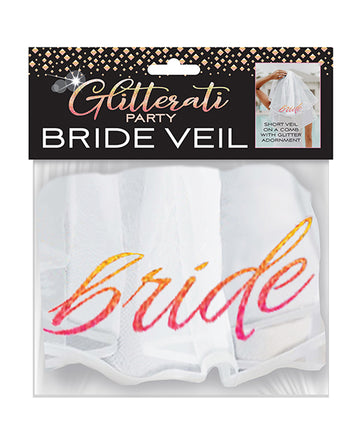 Little Genie and Candyprints CP.1088 Bride Veil, 22" Tulle