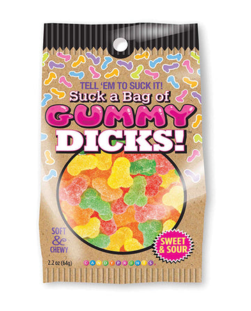 Little Genie Candyprints CP.1120 Suck A Bag of Gummy Dicks, 2.2 oz