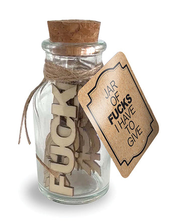 Little genie productions llc CP.1144 Fucks I Have to Give, 15ct, 4-inch Jar