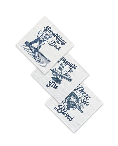 Little Genie and Candyprints Cleanie Genie Novelty Cleanup Rags, CP.1296