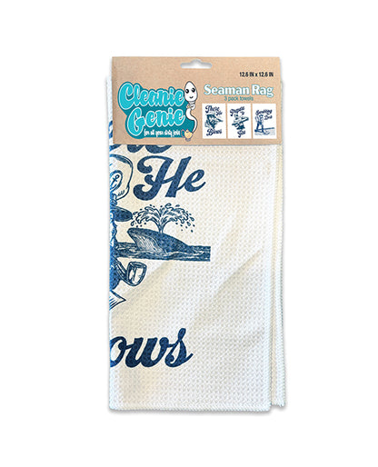 Little Genie and Candyprints Cleanie Genie Novelty Cleanup Rags, CP.1296