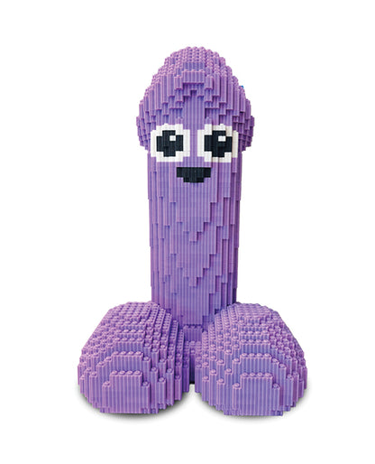 Little Genie Bricked Up 3D Adult Novelty Puzzle, 3,265 Pieces, Purple