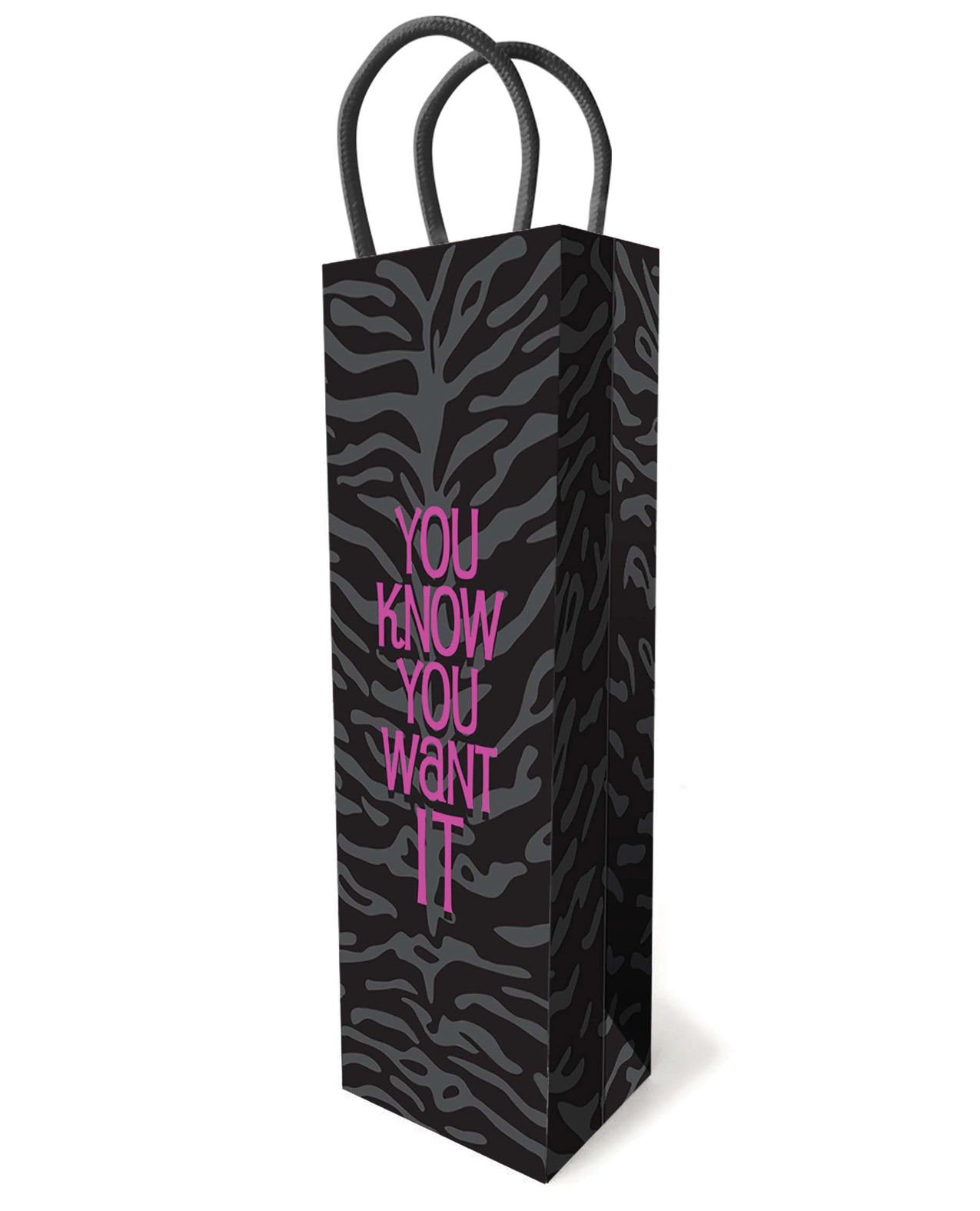 Little Genie and Candyprints LGP.010 Hash Tag Naughty Gift Bag, Purple, 10-inch