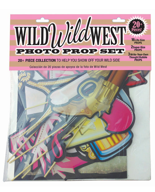 Little Genie and Candyprints NV.069 Wild West Photo Prop Set, Adult Themed
