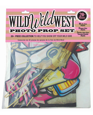 Little Genie and Candyprints NV.069 Wild West Photo Prop Set, Adult Themed