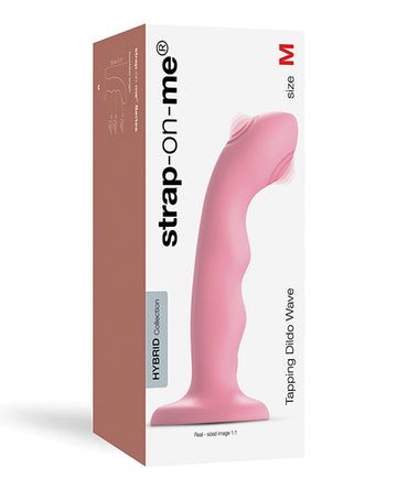 Lovely planet 6017524 Strap on Me Tapping Dildo, Rose Coral