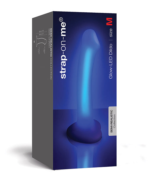 Lovely Planet/Dorcel 6018743 Strap-on-Me Glow-LED Dildo, Purple