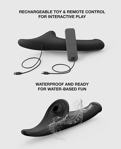 Lovely Planet/Dorcel Strap On Me Multi Vibrating Adult Toy, Black